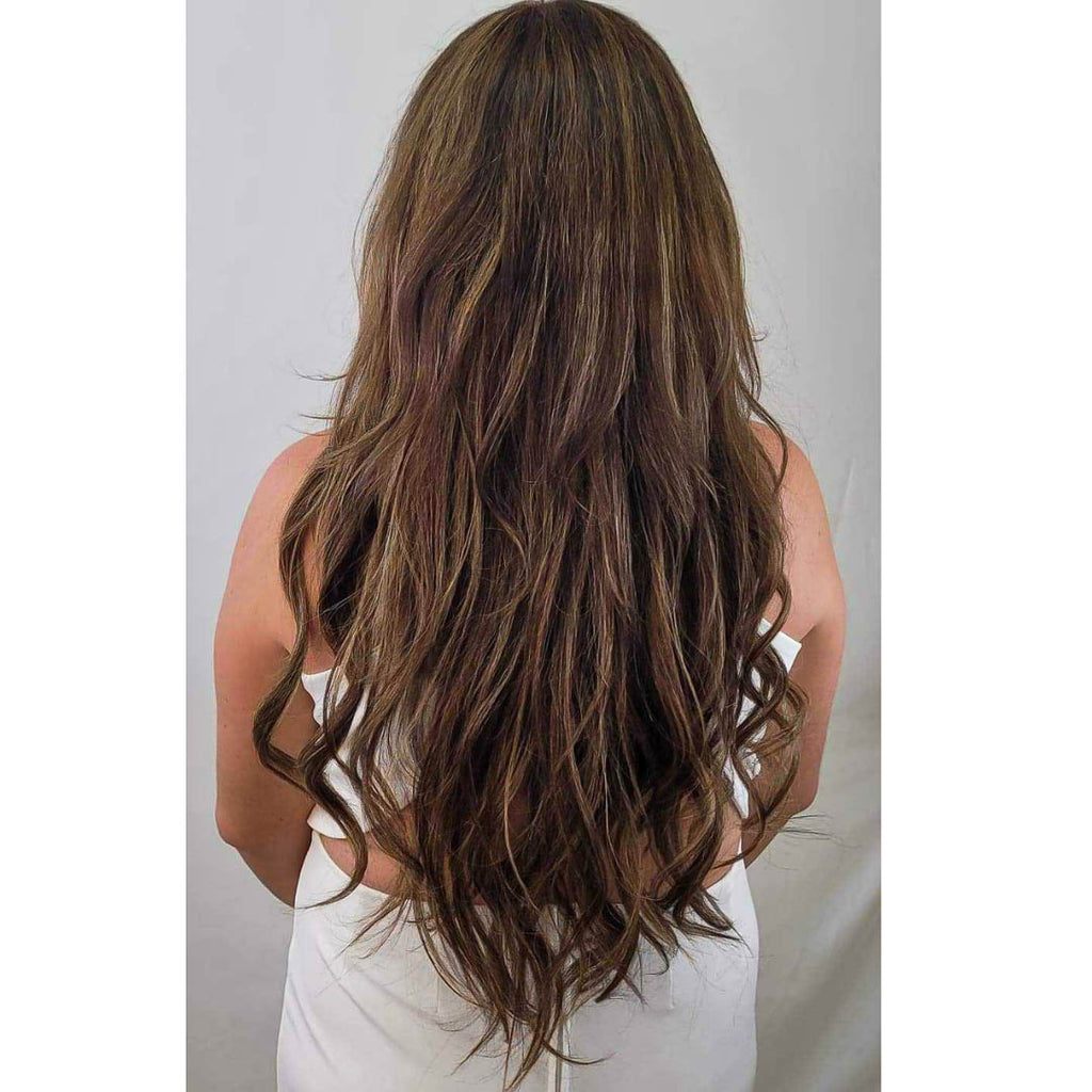 Euro Remi 7 PC - Medium Brown Honey Blonde (P4/27)